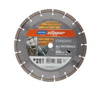 Norton Clipper 70184609630 Disque à tronçonner diamanté standard 4 x 4 Ø 300 x 20 mm