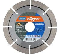 Norton Clipper disque à tronçonner diamanté (Ø 125 mm alésage 22,23 mm / pour meuleuse d'angle largeur de segment 2,2 mm) - 70184607953