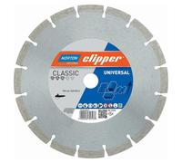 Norton Clipper 70184626807 Classic Uni Disques diamant 125 x 22,23 mm Gris/Argent