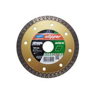 NORTON CLIPPER Disque diamant Extreme Gres - Diamètre 125 mm - Alésage 22,23 mm - Segment (H/l) 10/1,2 mm - 70184602448