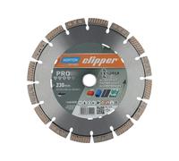 Norton Disque diamant 4 x 4 Explorer – Ø 230 mm, alésage 22,23 mm, épaisseur 2,5 mm – 1 pièce