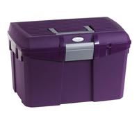 NORTON Coffre de pansage pour cheval - Violet et gris