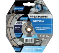 Norton Disque Diamant 125 travaux Courants Construction