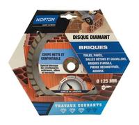 NORTON Disque diamant travaux courants brique 125