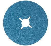 Norton Lot de 3 Disques fibre Norzon 127 x 12 mm Grain 50