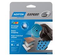 Norton Lot de 5 Disque auto-agrippants expert Diamètre 150 Grain 40