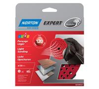 Norton Lot de 5 Disque Pex auto-agrippants expert Diamètre 150 Grain 120 Multi Air