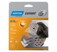 Norton Lot de 5 Disque Pex auto-agrippants expert Diamètre 150 Grain 180 Multi Air