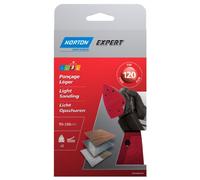 Norton Lot de 5 Patins auto agrippants expert 95x136 mm Grain 120