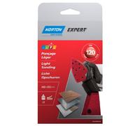 Norton Lot de 5 Patins multi ponceuse perfores auto-agrippants H216 expert 102 x 152 mm Grain 120