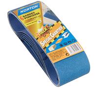 Norton Lot de 6 Bandes 75 x 533 mm Grain 80