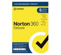 Norton Norton 360 Deluxe - 5 Appareils - Secure VPN - Sauvegarde clou