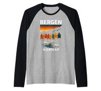 Norvège Bergen Bryggen Architecture norvégienne Oslo Retro Manche Raglan