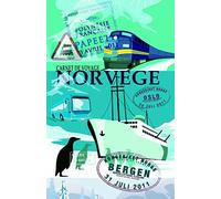 NORVEGE. Carnet de voyage: Agenda de voyage. Journal de bord pré-imprimé: activités, sport, shopping, hôtel, transport, road trip.