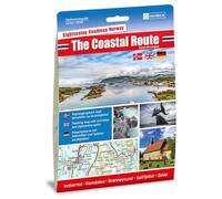 Norvège : Carte routière touristique de la route côtière 1:250 000