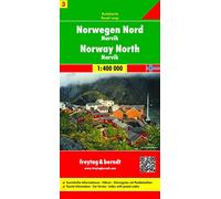 Norvège du Nord : 1/400 000