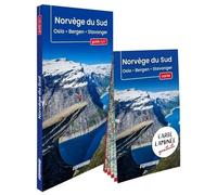 Norvège Du Sud - Oslo, Bergen, Stavanger - Avec Une Carte Laminée 1/1 000 000