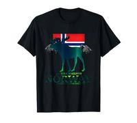 Norvège Vacances Scandinavie Oslo Bergen T-Shirt