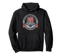 Norvège Viking Longship Norse Scandinave Row Warrior Sweat à Capuche