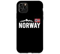 Norway Flag, Outdoor Travel, Ice Hockey Team Mountain Coque pour iPhone 11 Pro Max