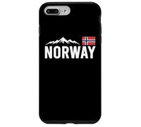 Norway Flag, Outdoor Travel, Ice Hockey Team Mountain Coque pour iPhone 7 Plus/8 Plus