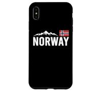 Norway Flag, Outdoor Travel, Ice Hockey Team Mountain Coque pour iPhone XS Max