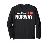 Norway Flag, Outdoor Travel, Ice Hockey Team Mountain Manche Longue