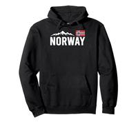 Norway Flag, Outdoor Travel, Ice Hockey Team Mountain Sweat à Capuche