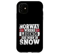 Norway Legends Born in Snow Design pour Norwegian Coque pour iPhone 11