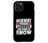 Norway Legends Born in Snow Design pour Norwegian Coque pour iPhone 11 Pro