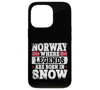 Norway Legends Born in Snow Design pour Norwegian Coque pour iPhone 13 Pro