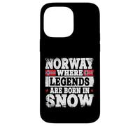 Norway Legends Born in Snow Design pour Norwegian Coque pour iPhone 14 Pro Max