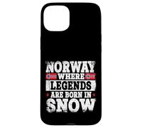Norway Legends Born in Snow Design pour Norwegian Coque pour iPhone 15 Plus