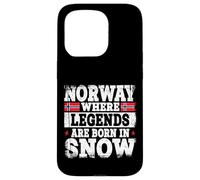 Norway Legends Born in Snow Design pour Norwegian Coque pour iPhone 15 Pro