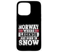 Norway Legends Born in Snow Design pour Norwegian Coque pour iPhone 15 Pro Max