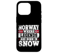 Norway Legends Born in Snow Design pour Norwegian Coque pour iPhone 16 Pro