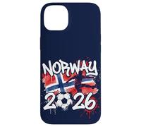Norway NOR 26 Peinture pour Fan Motif Drapeau norvégien Graffiti Art Coque pour iPhone 14 Plus