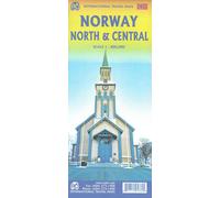 Norway north & central - Echelle 1 : 800 000 - Collectif - Itm Publishing - Atlas / carte