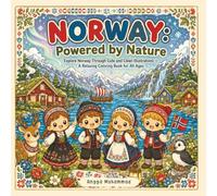 NORWAY - Powered by Nature: Explore Norway Through Cute and Clean Illustrations of Viking-Inspired Heritage, Fishing Villages, Reindeer, Forest ... - A Relaxing Coloring Book for All Ages