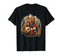 Norway Soccer Bear Mountain Football Supporter T-Shirt