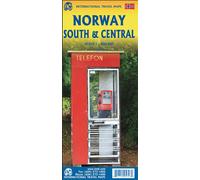 Norway south & central - Échelle 1 : 800 000 - Collectif - Itm Publishing - Atlas / carte