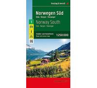 Norvège sud 1:250 000 / carte routière