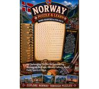 Norway Word Search Puzzle and Learn: 64 Challenging Puzzles for Celebrating Norwegian Heritage, History, Culture, Music, Food, Sports & More