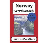 Norway Word Search Puzzle Book: 50+ Puzzles about The Land of the Midnight Sun