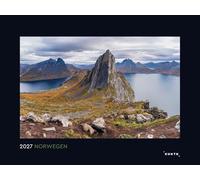 Norwegen - KUNTH Wandkalender 2027: Hochwertiger, bildstarker Kalender mit Spiralbindung im Großformat
