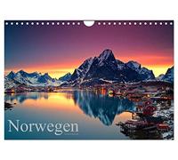 Norwegen (Wandkalender 2026 DIN A4 quer), CALVENDO Monatskalender: Landschaften in Nord Norwegen auf den Lofoten und Vesteralen