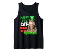 Norwegian Forest Cat Happy St Catricks Day St Patricks Day Débardeur
