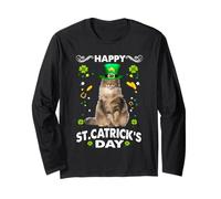 Norwegian Forest Cat Happy St Catricks Day St Patricks Day Manche Longue