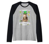 Norwegian Forest Cat Happy St Catricks Day St Patricks Day Manche Raglan