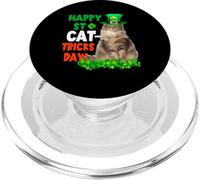 Norwegian Forest Cat Happy St Catricks Day St Patricks Day PopSockets PopGrip pour MagSafe